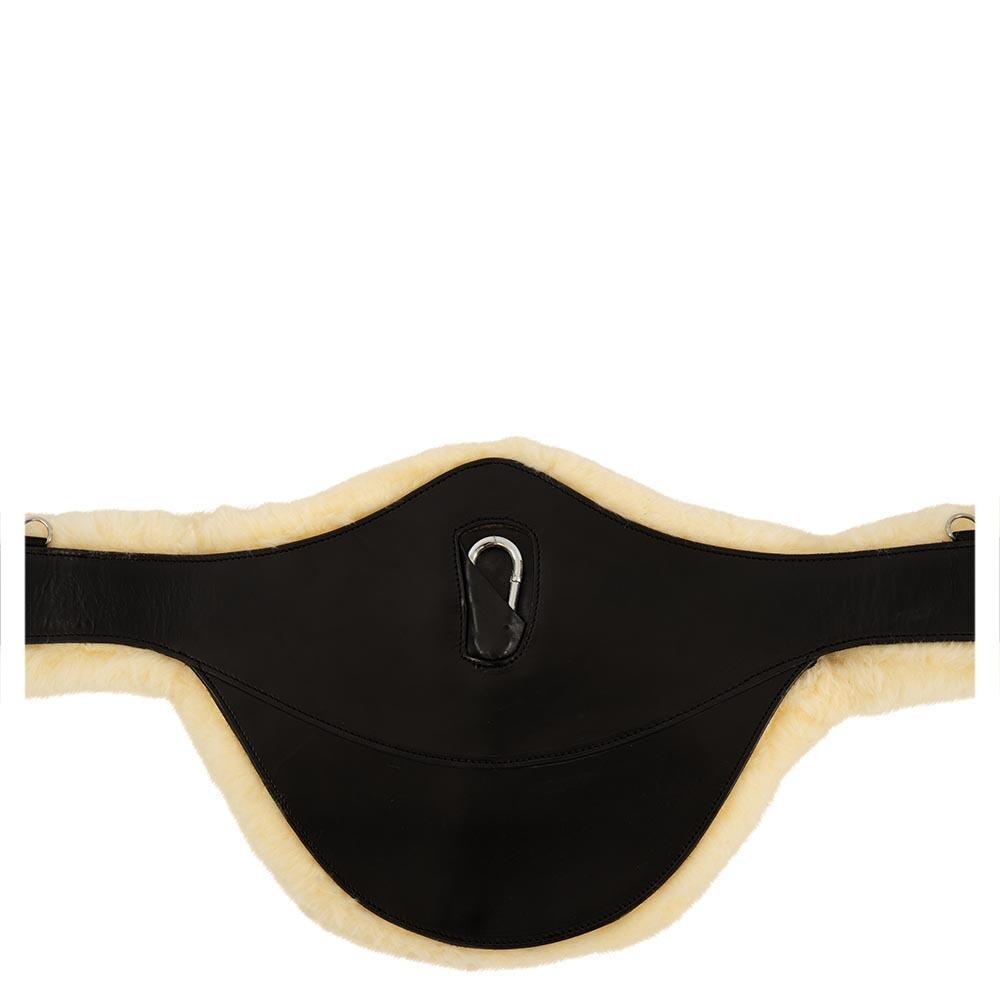 BR Equitation Walsall sheepskin lined saddle strap