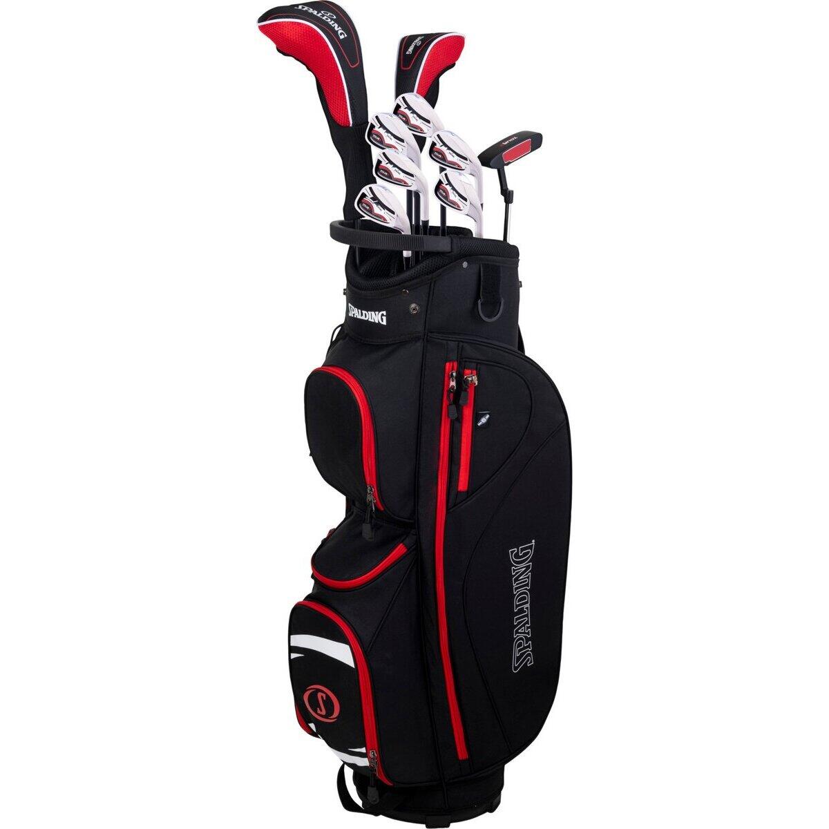 Linkshandige golfset met trolleytas Spalding Tour 2 FS Graphite 1/7