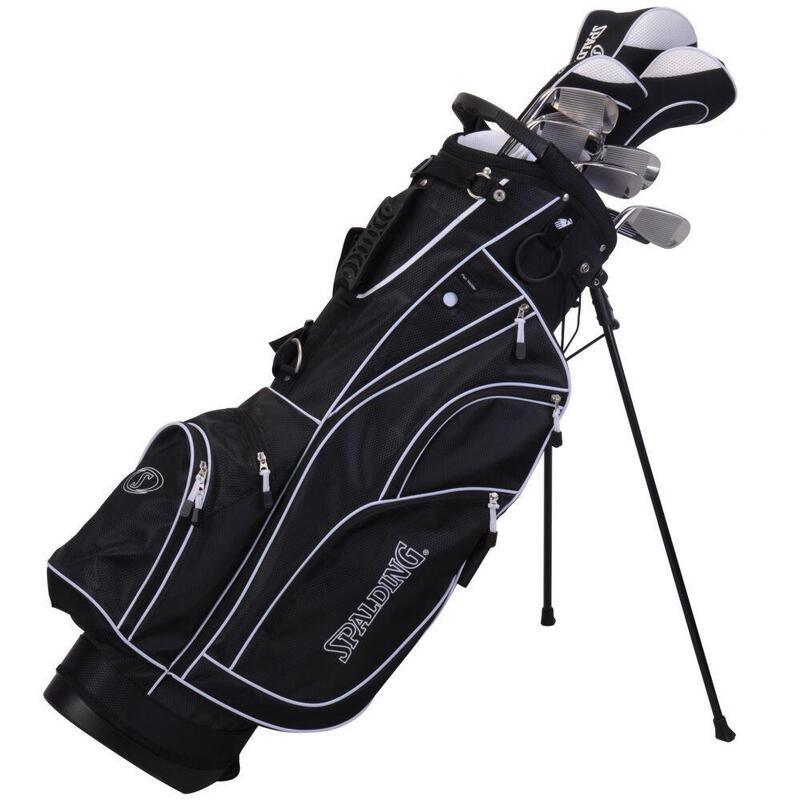 Rechtshandige golfset Spalding True Black Graphite