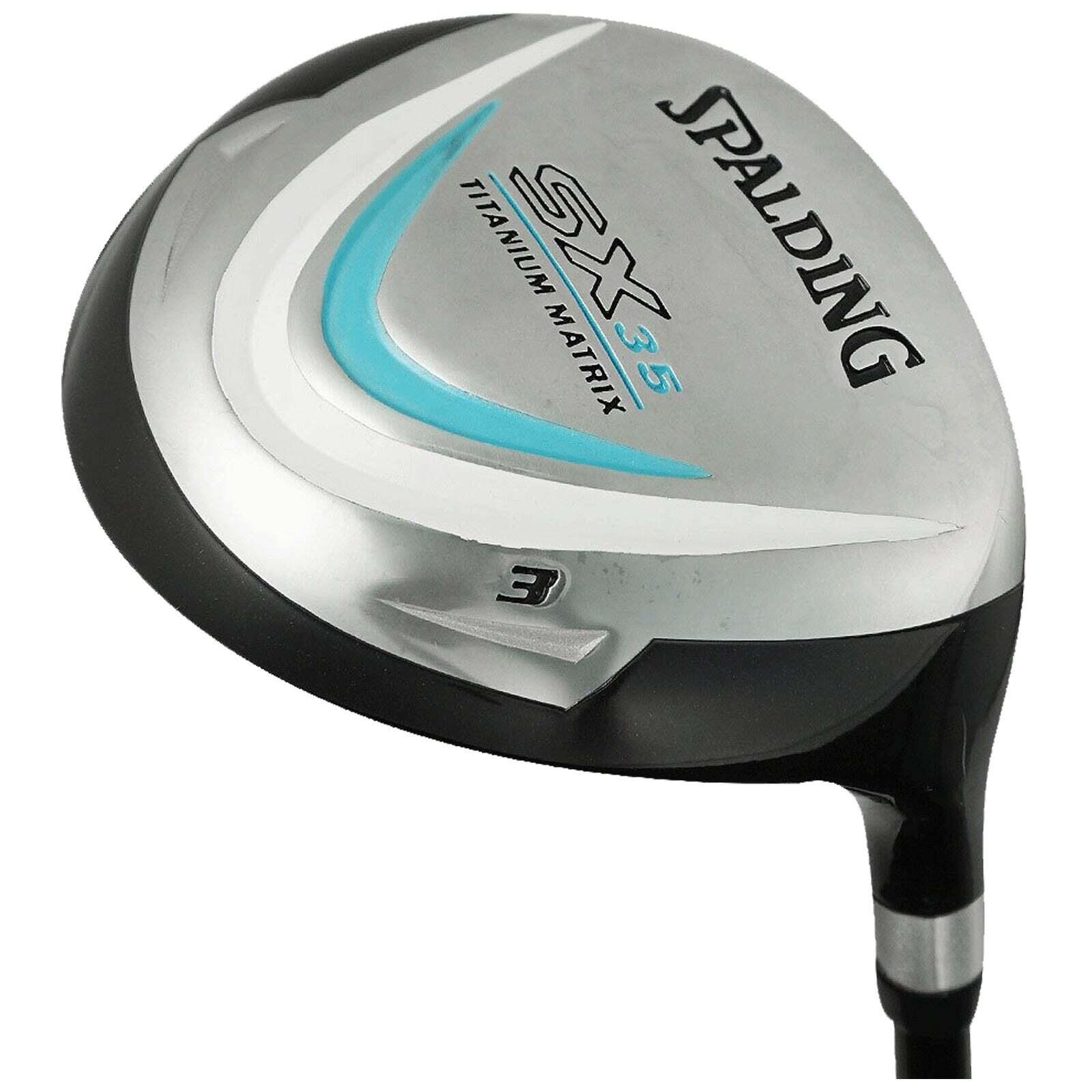 Linkshändiges Golfset Frau Spalding Open Stock SX35 Graphite 3/4