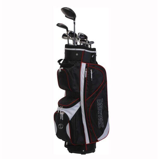 Linkshändiges Golfset Frau Spalding True Black Graphite