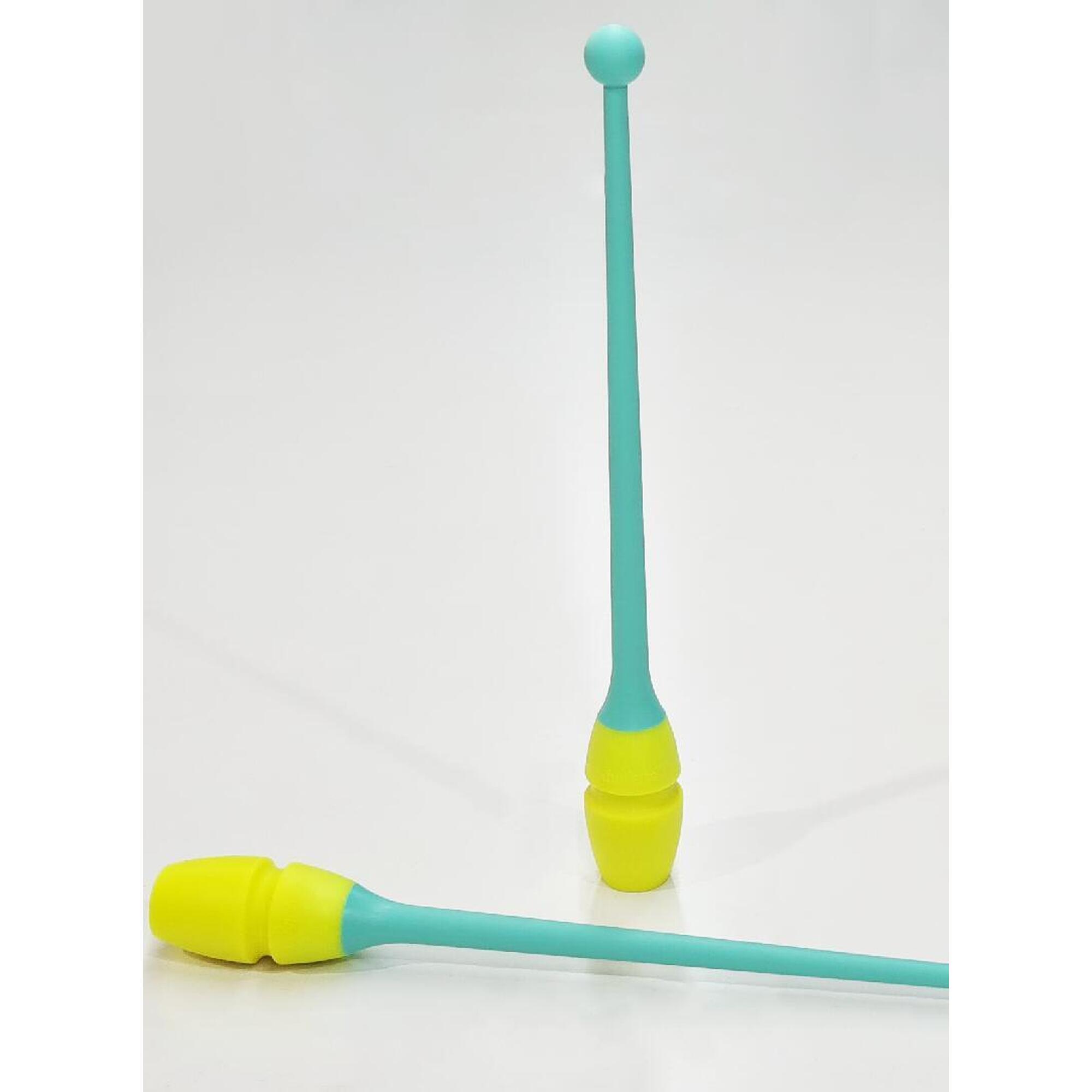 Massues de Gymnastique Rythmique pour Enfants Dvillena Bicolores 36cm
