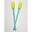 Massues de Gymnastique Rythmique pour Enfants Dvillena Bicolores 36cm