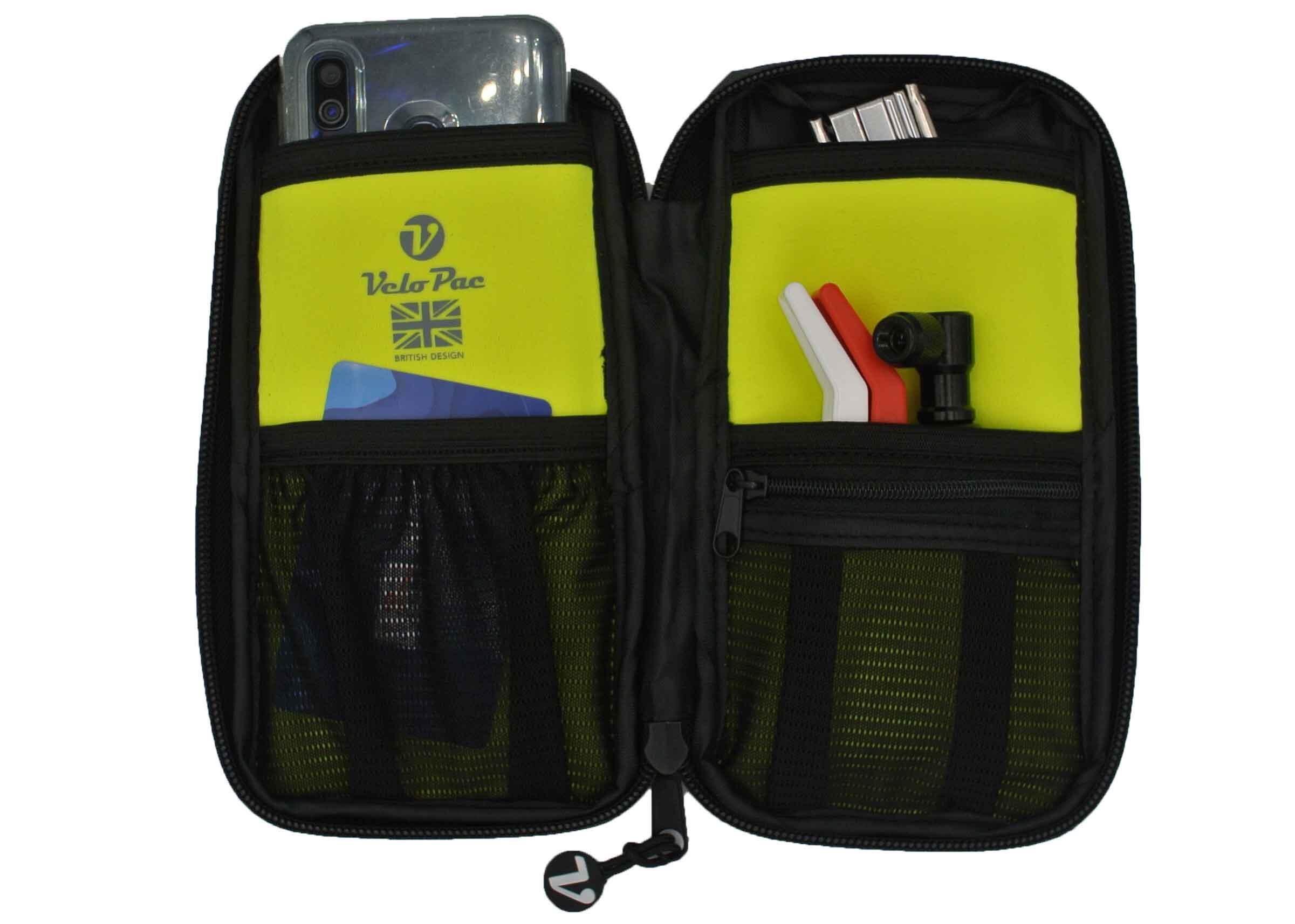 Velopac Ridepac Max Petrol | Sport portemonnee 3/4