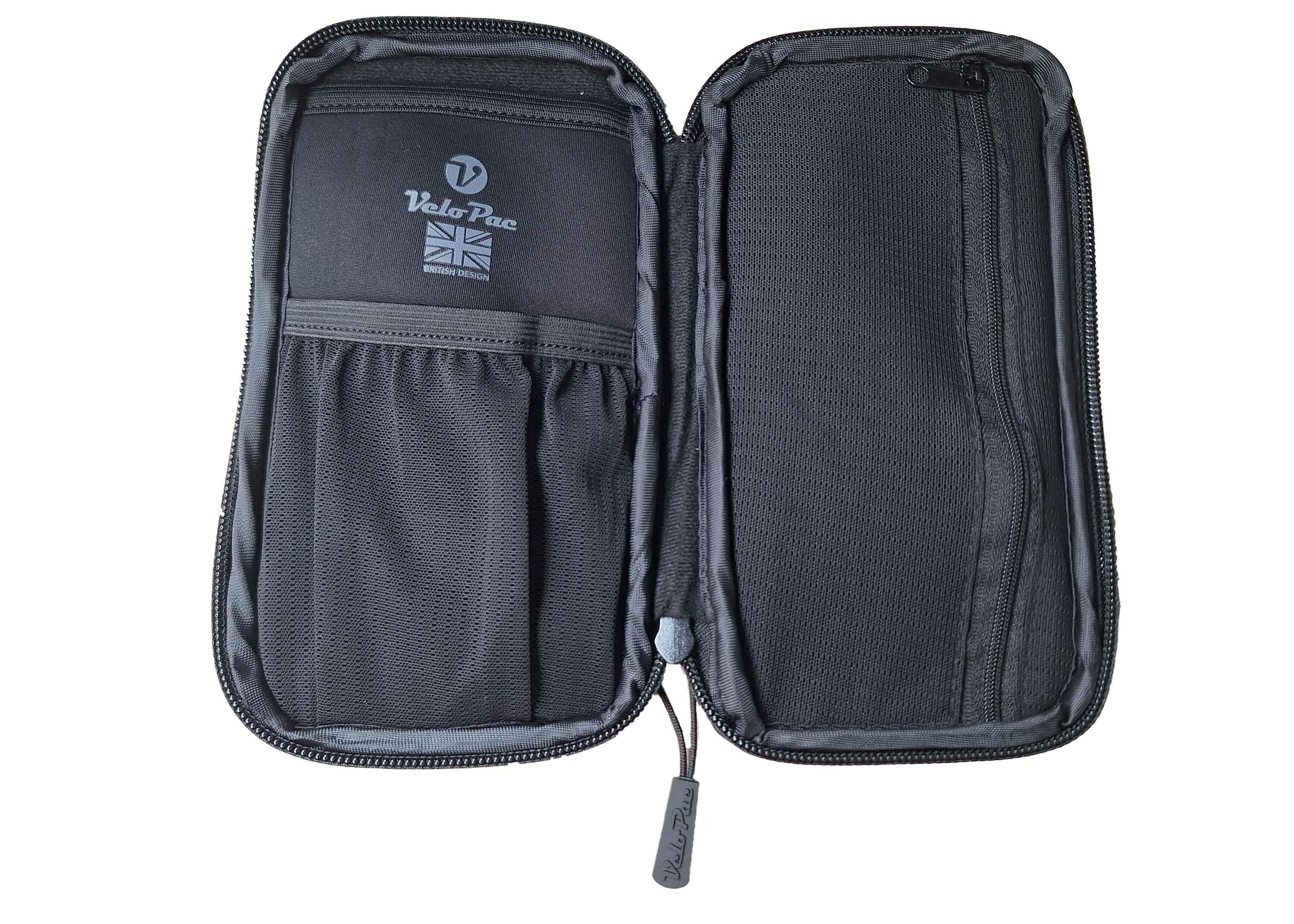 Velopac Ridepac Max Slim Zwart | Sport portemonnee 2/3