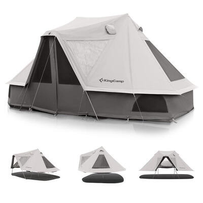 Katoenen tent kampeertent khan villa paviljoen familietent katoen