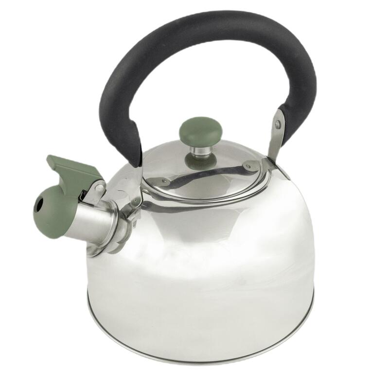 Camping Bouilloire Trend 1 à flûte Acier inoxydable 1,2 L