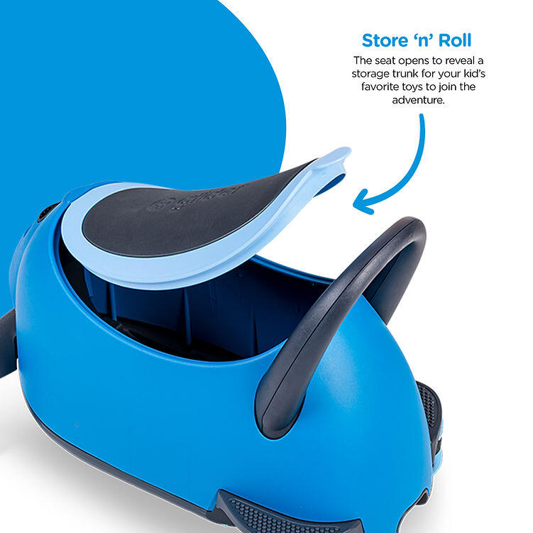 Monopattino multifunzione 5 in 1, bambino/bambina, Yglider LUNA,  azzurro 3/8