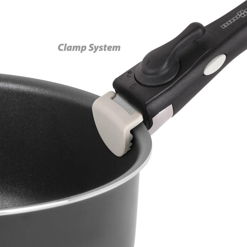 Camping Set de vaisselle Flavor 7+1 22 cm Outdoor Cuisine Casserole Poêle Alu
