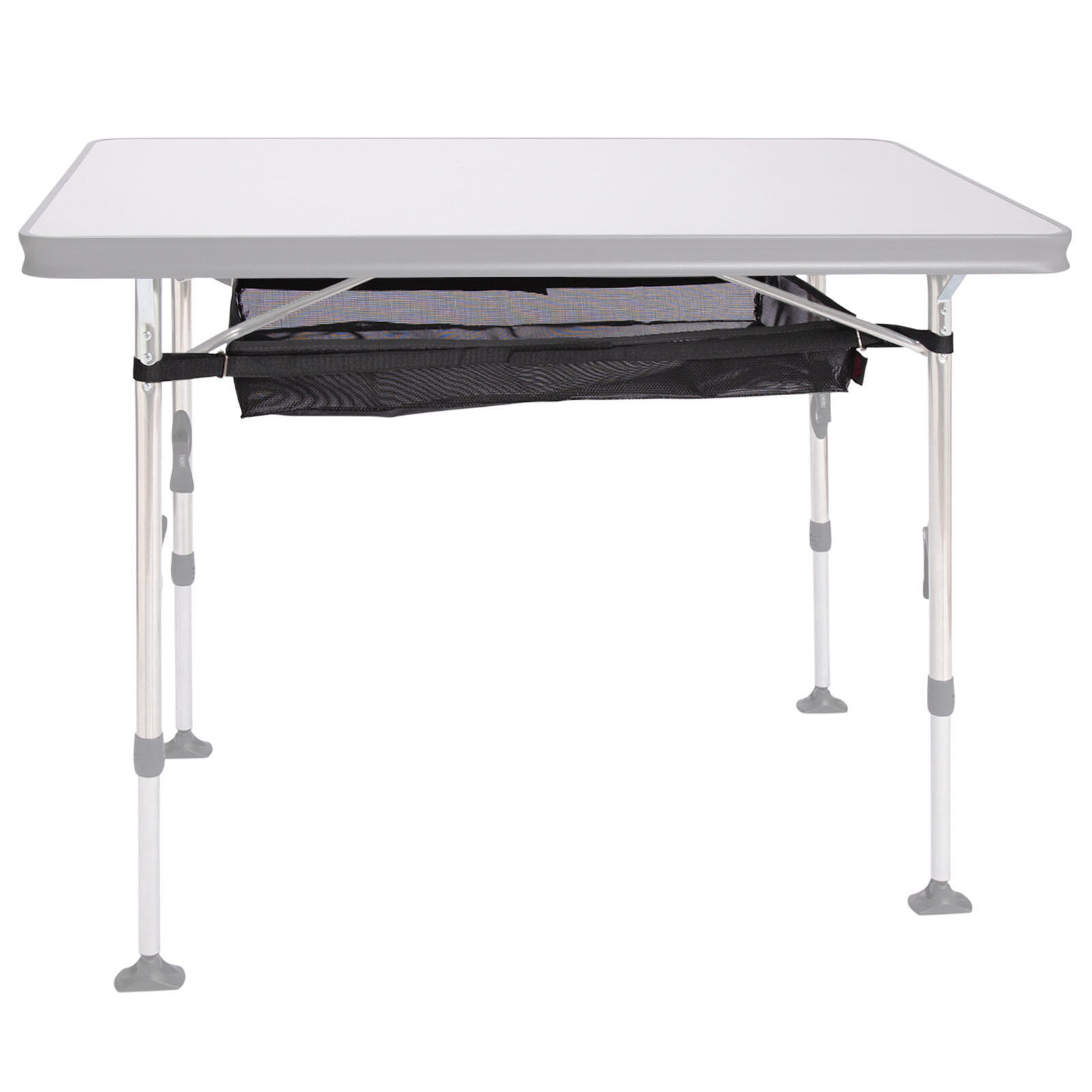 Crespo - Filet De Rangement Xl Universel Camping Table Plateau Organisateur - Table De Camping - Noir - Taille Unique - Decathlon