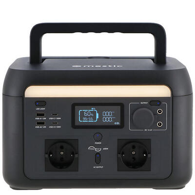 Tragbare Powerstation MPS-600 Camping Solar Generator LiFePO4 600W 512Wh