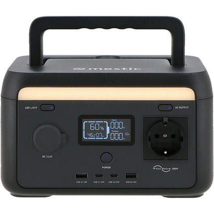 Tragbare Powerstation MPS-300 Camping Solar Generator LiFePO4 300W 204Wh