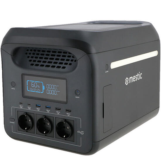 Tragbare Powerstation MPS-1800 Camping Solar Generator PO4 1800W 1226Wh