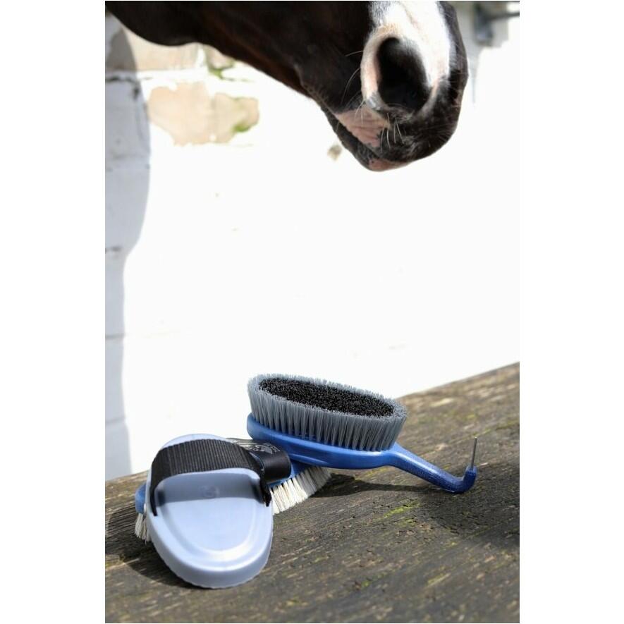 Brosse d'équitation Haas Duo Azzuro 5/5