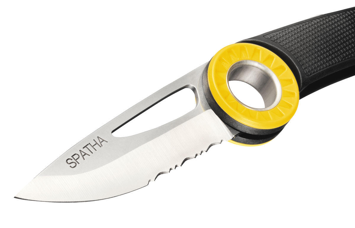 Couteau Petzl Spatha mousquetonnable inox 2/7
