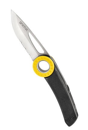 Couteau Petzl Spatha mousquetonnable inox