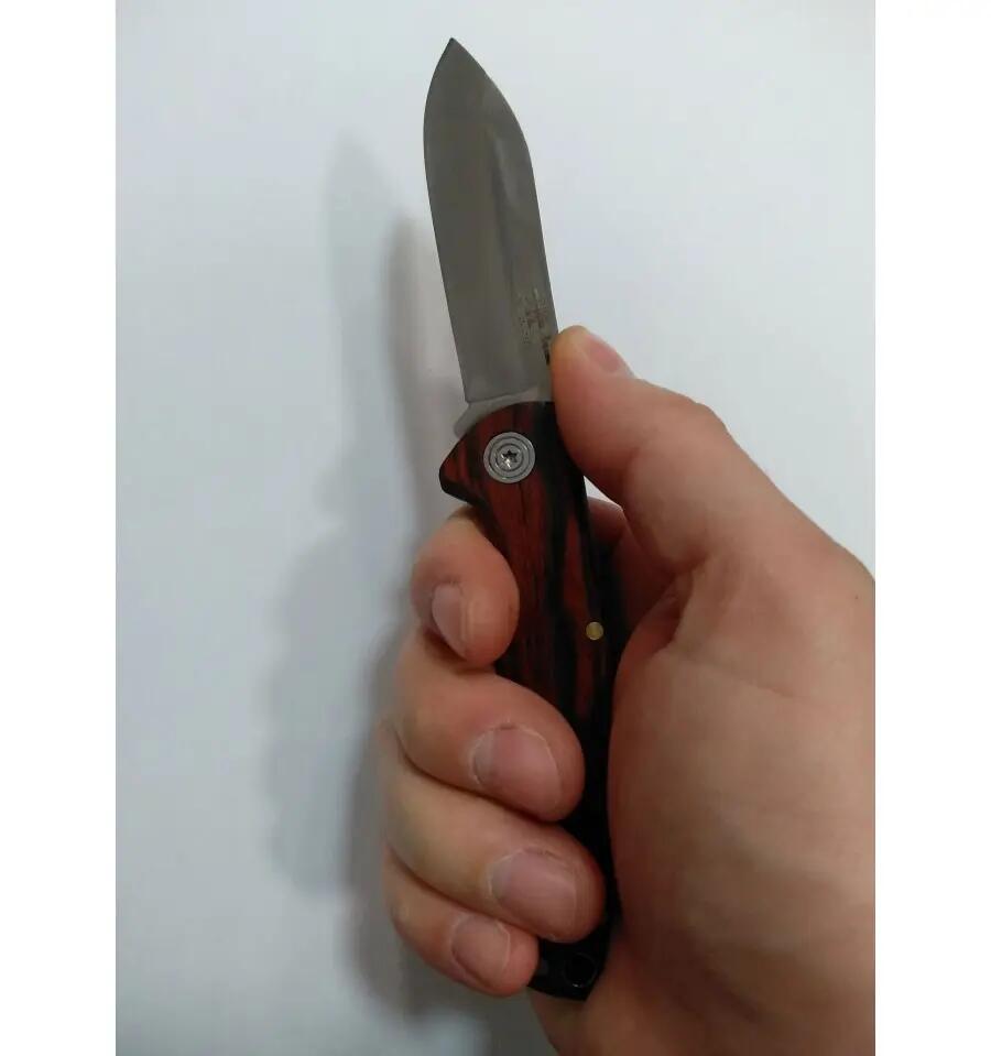 Briceag Joker, lama 7.8 cm otel inox, blocabila, maner lemn JKR0649 3/5