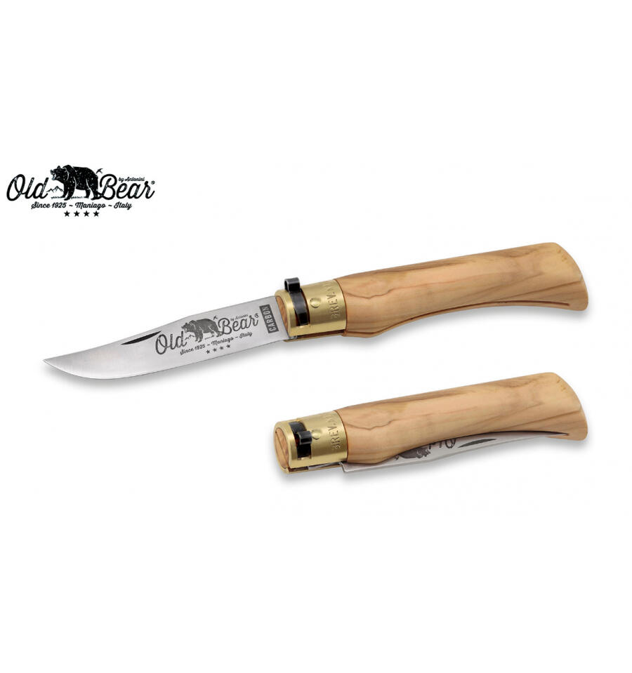 Briceag Old Bear Classic Olive wood, lama 90 mm