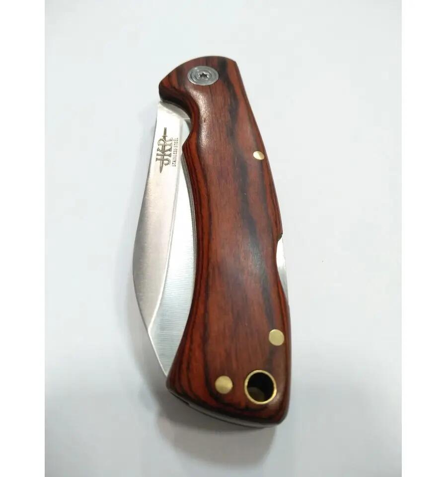 Briceag Joker, lama 7.8 cm otel inox, blocabila, maner lemn JKR0649 2/5