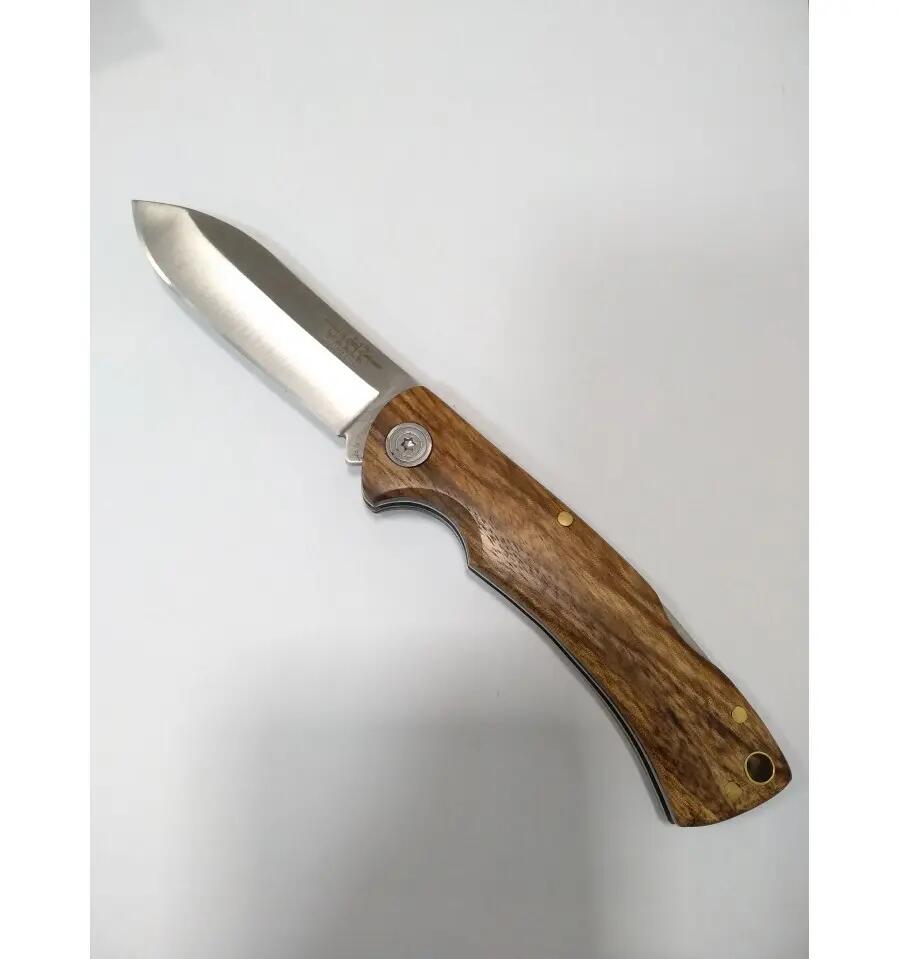 Scut Joker, ostrze 7.8 cm stal nierdzewna, blokowane, rękojeść drewniana 4/5