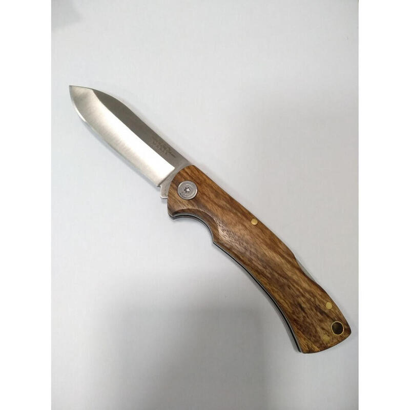 Briceag Joker, lama 7.8 cm otel inox, blocabila, maner lemn