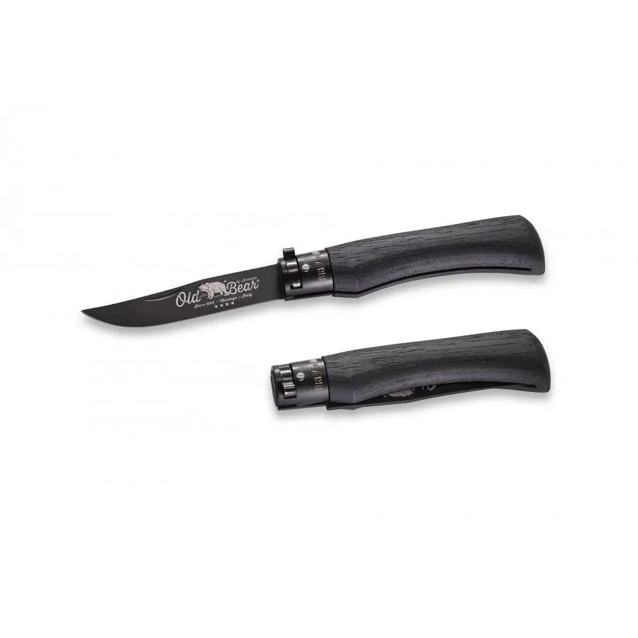 Сгъваем нож Old Bear Classic Total Black, острие 80 мм