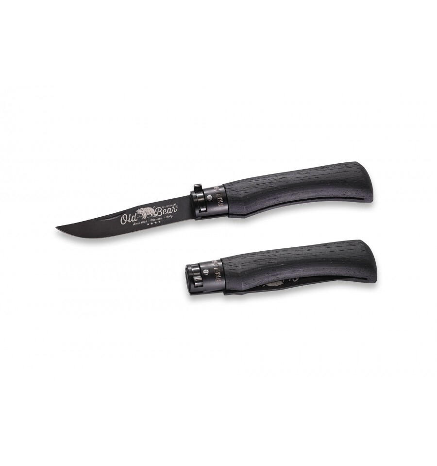 Briceag Old Bear Classic Total Black, lama 80 mm