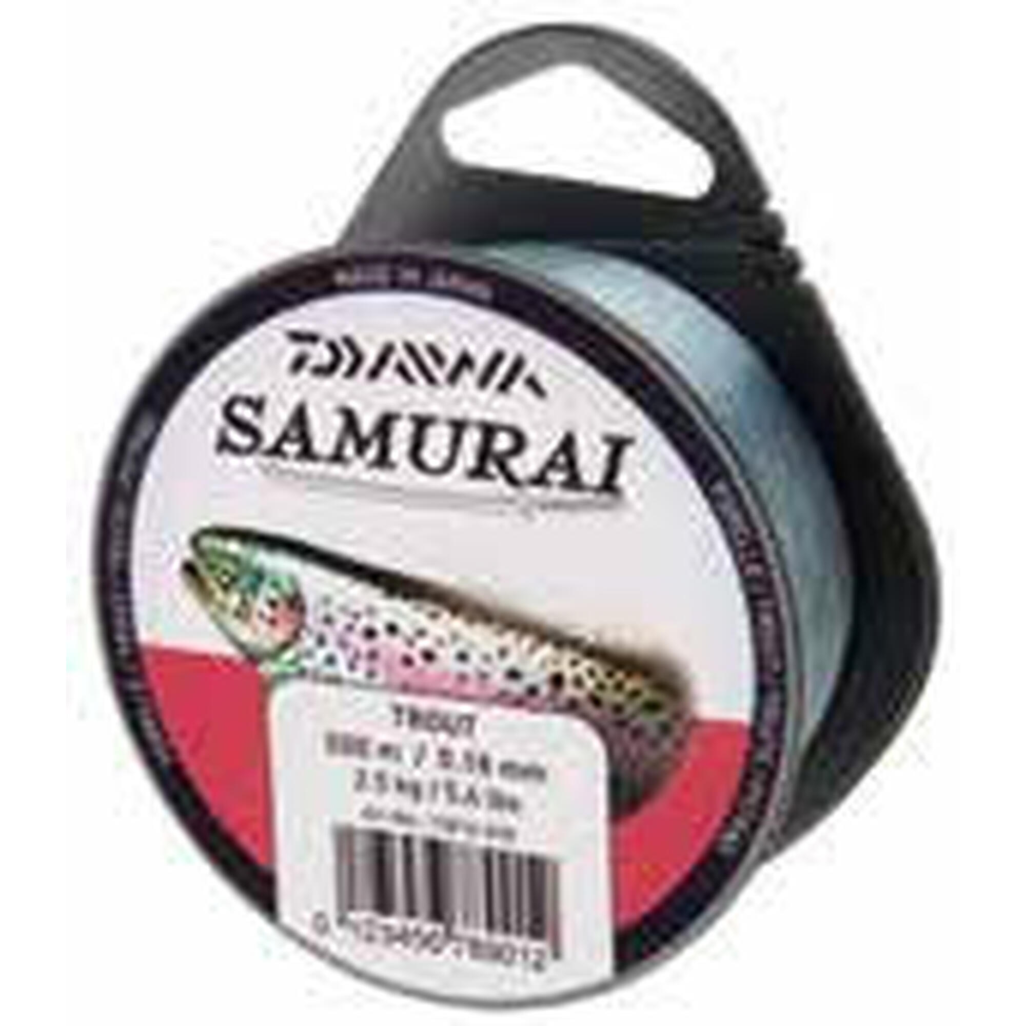 FIR MONOFILAMENT DAIWA SAMURAI TROUT 022MM/4,5KG/500M