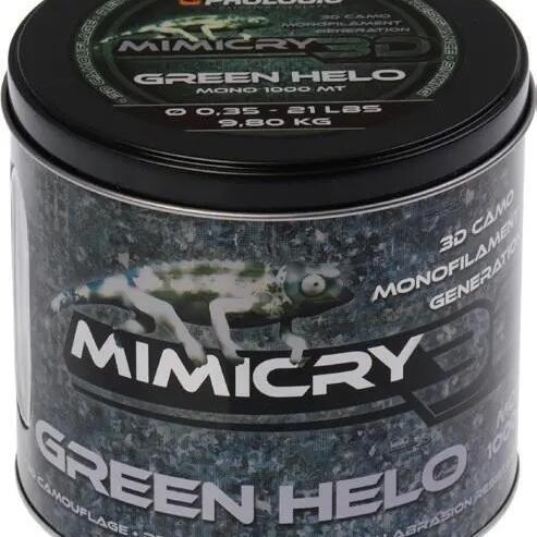 Едножичен конец Prologic MIMICRY Green Helo 0.35 мм/9.8 кг/1000 м