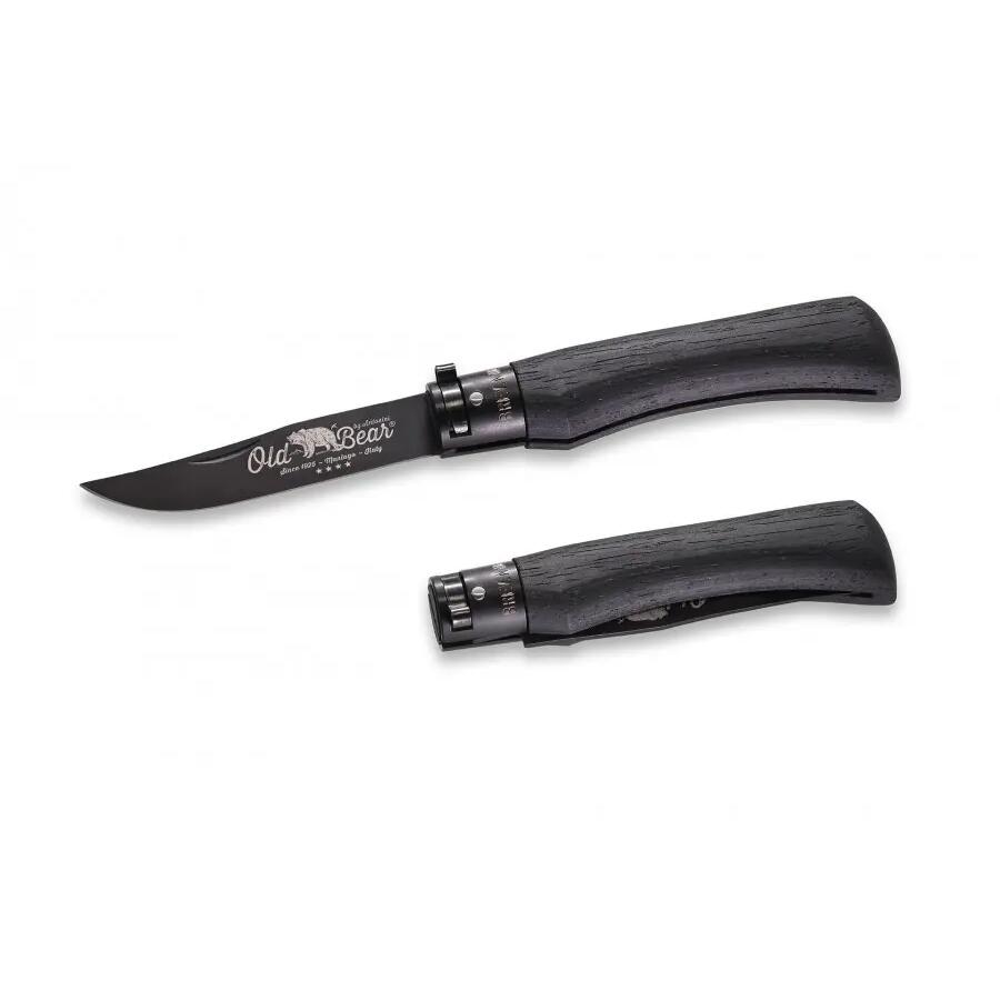 Нож Old Bear Classic Total Black, острие 90 мм