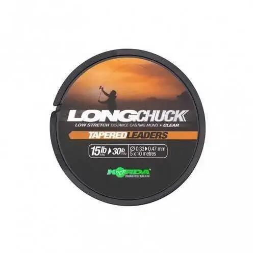 LEADER INAINTAS MONOFILAMENT KORDA LONGCHUCK 0.27-0.47MM 2/3