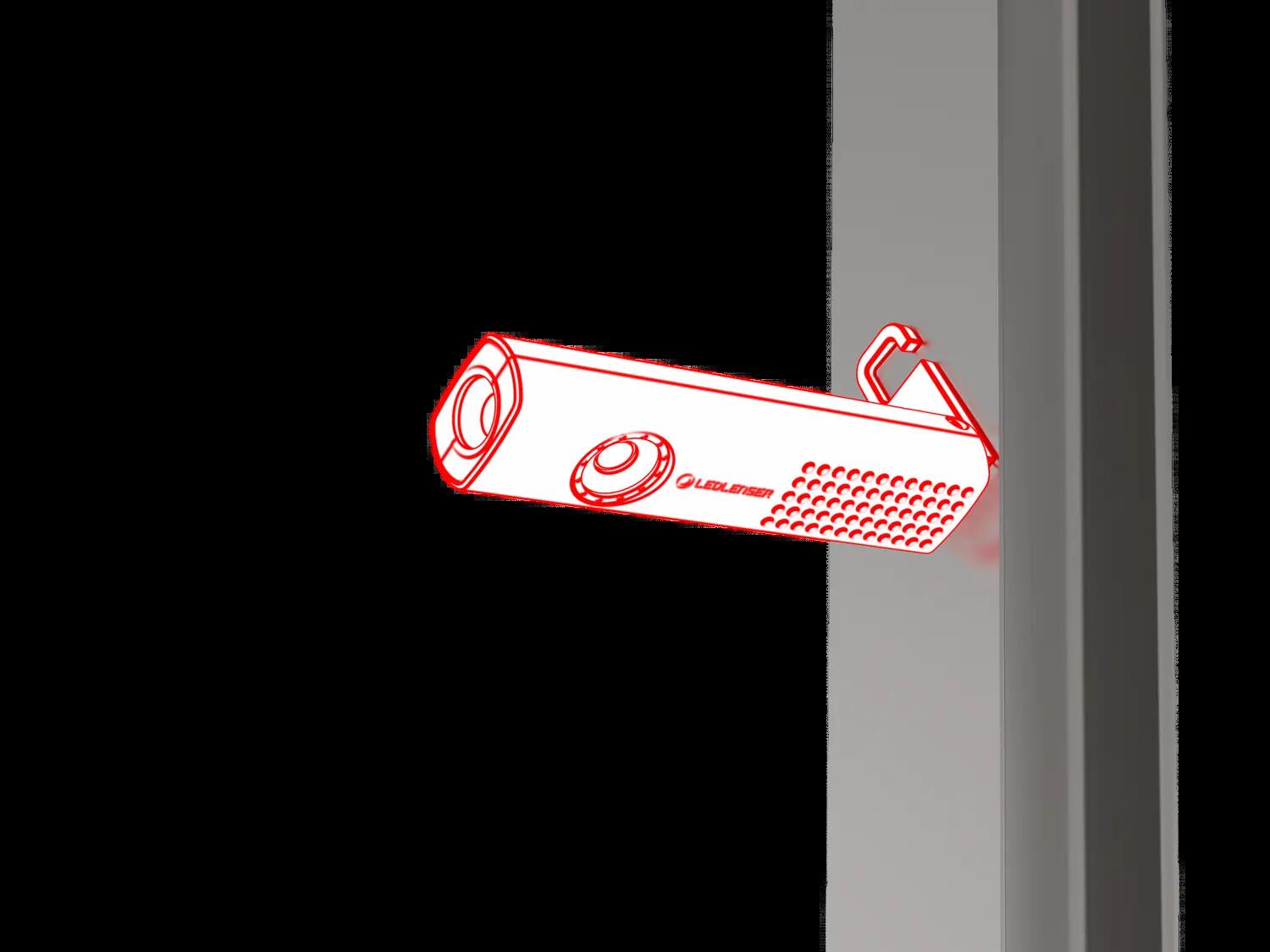 Latarka LED Lenser W5R Work Black, 600 lumenów, USB 6/8