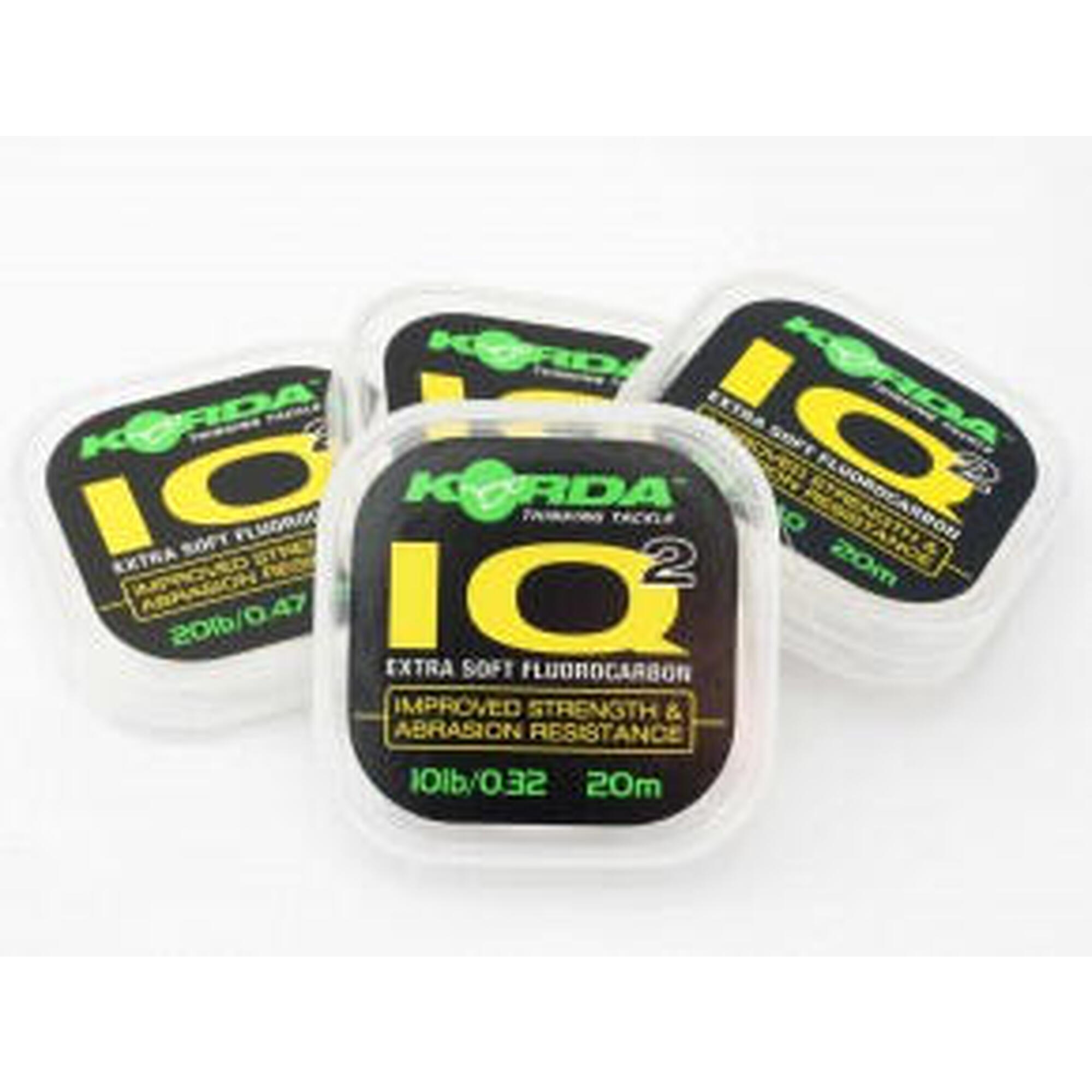 FIR FLUOROCARBON KORDA IQ EXTRA SOFT 15LBS/20M