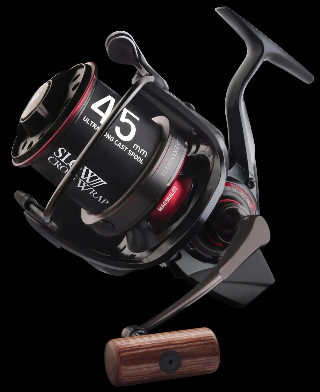 Karpfenangeln - Angelrolle - 10 kg Bremse - Tournament Basia 45 SCW QD 2/4