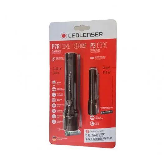 Комплект LED фенери Lenser P7R Core + P3 Core