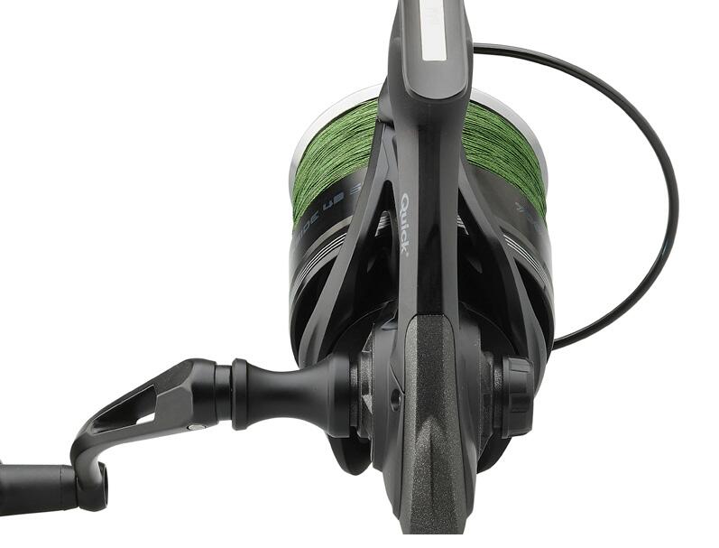 DAM Darkside 4B Spod 7000S 30Lb Braid - Karpfenrolle mit Schnur 2/3