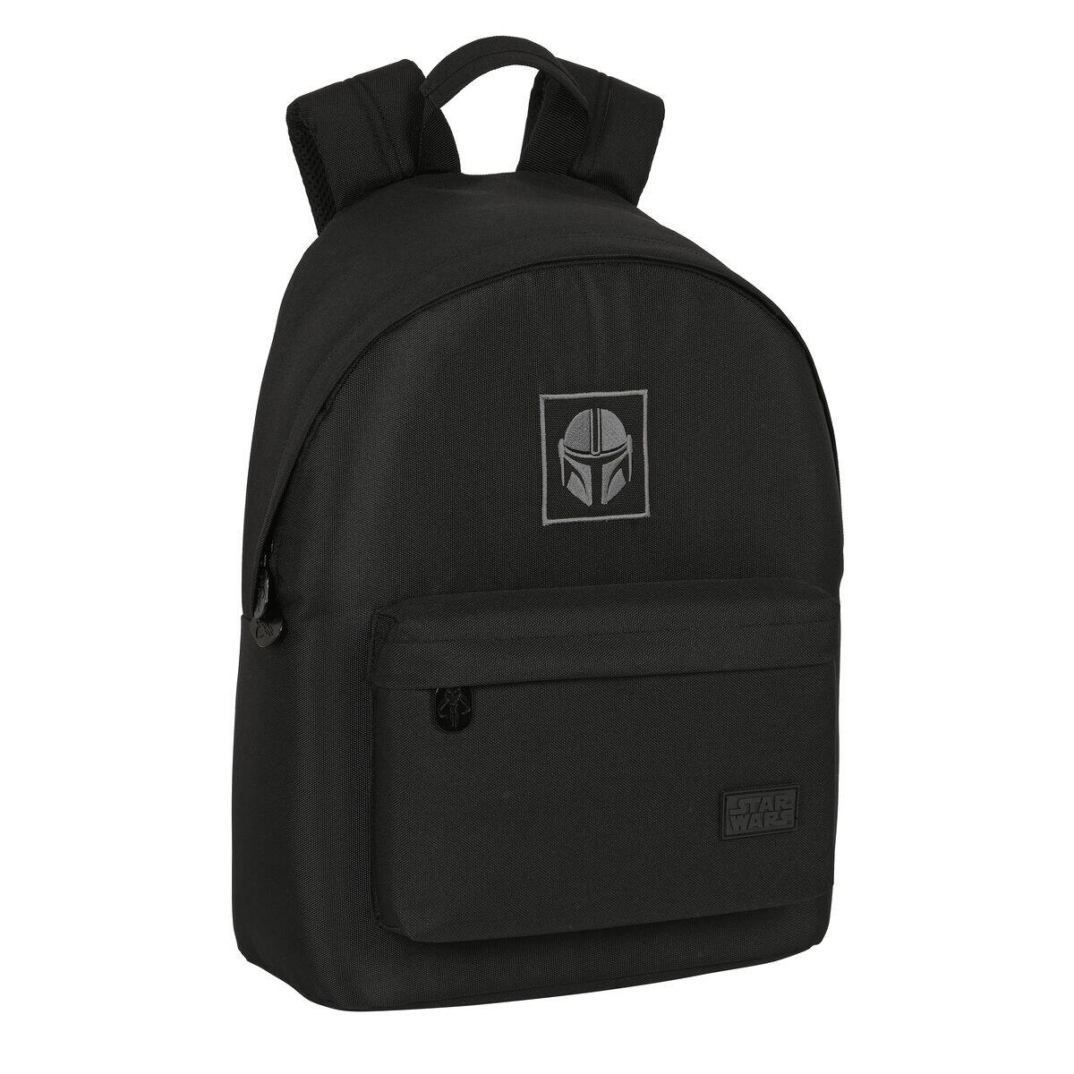 DISNEY Zaino per Portatile The Mandalorian Nero