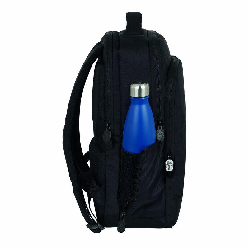 Mochila para Portátil y Tablet con Salida USB The Mandalorian Negro