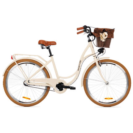 Rower miejski damski GOETZE Style 26" Alu NewLine 3B kosz