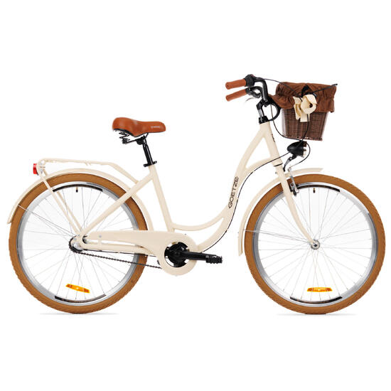Rower miejski damski GOETZE Style 26" Alu NewLine 3B kosz