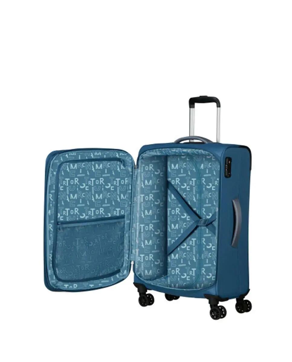 Mala de viagem grande Pulsonic 81cm com 4 rodas expansível 2/4