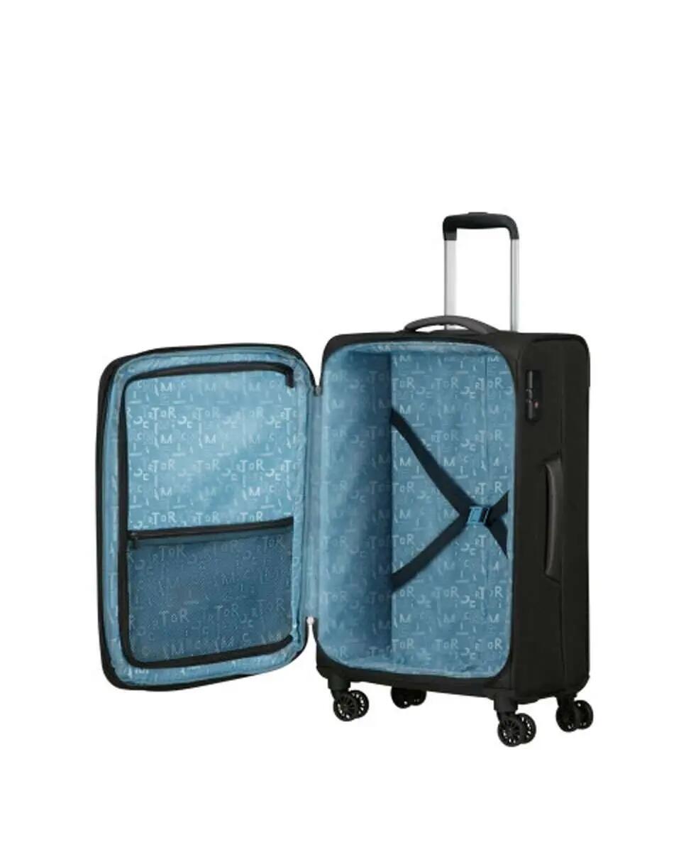 Mala de viagem grande Pulsonic 81cm com 4 rodas expansível 2/4