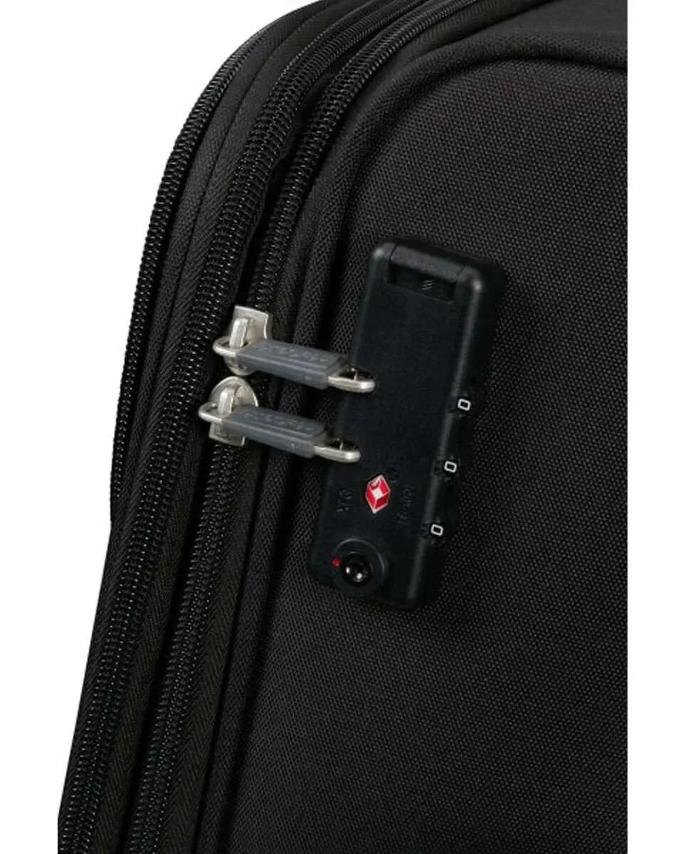 Mala de viagem grande Pulsonic 81cm com 4 rodas expansível 3/4