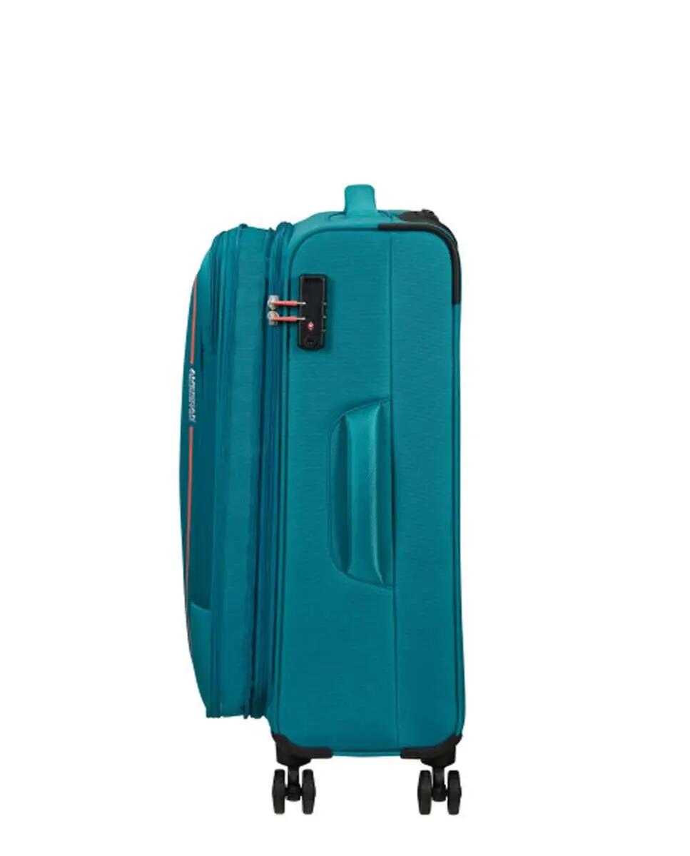 Mala de viagem grande Pulsonic 81cm com 4 rodas expansível 4/4