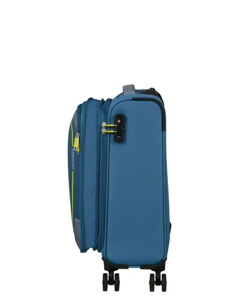 Mala de cabine Pulsonic 55cm com 4 rodas expansível 4/4
