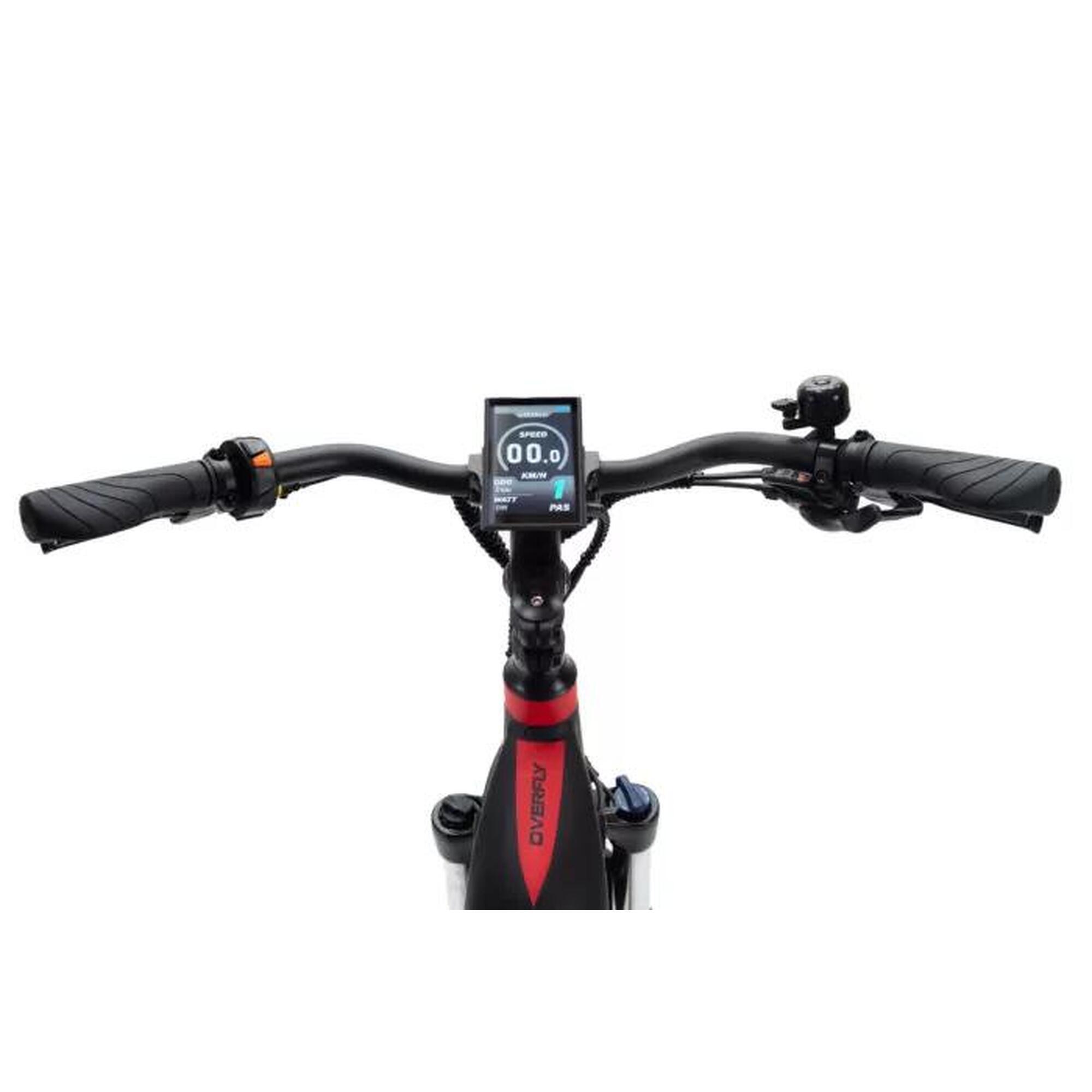 Rower Elektryczny Trekingowy Damski Muse Plus 14.5 Ah OVERFLYBIKE