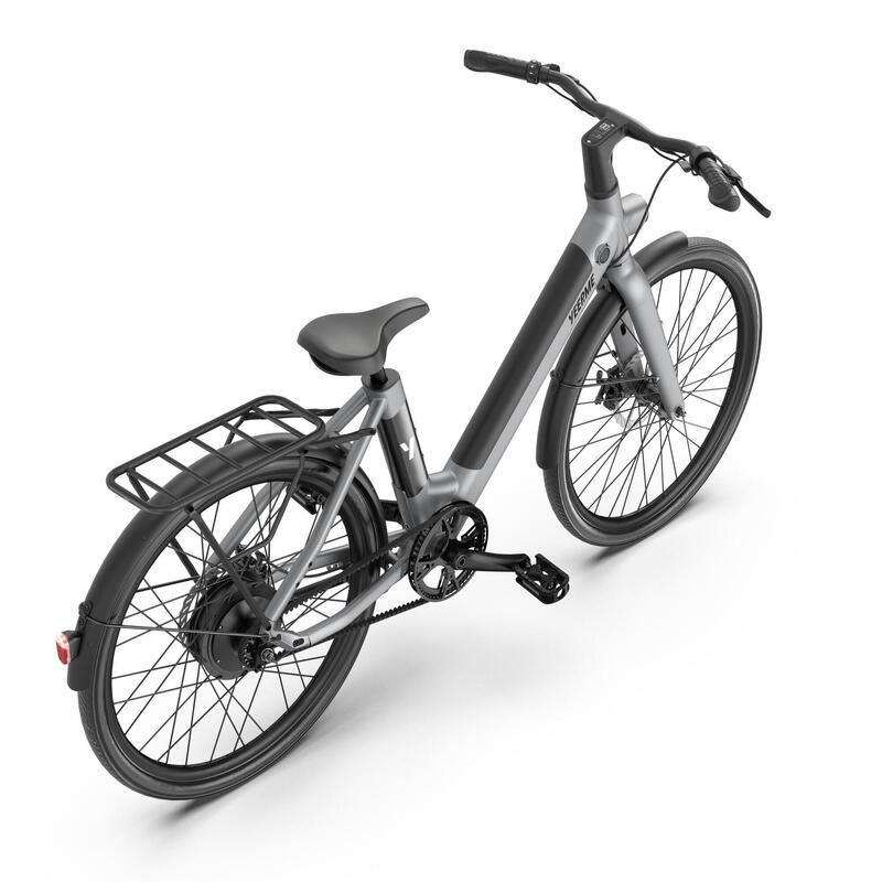 Vélo électrique YEEP.ME DAY PLUS Gris 26’’ 60km + Porte-Bagage Arrière