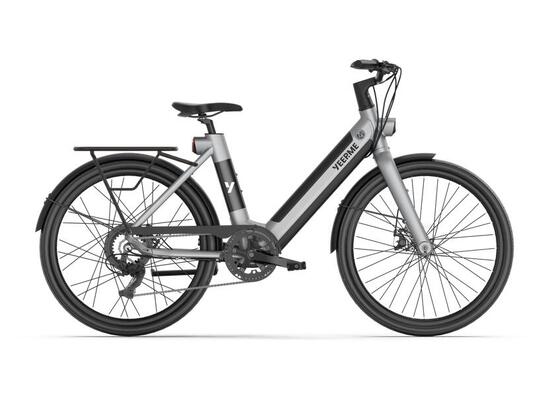 Vélo électrique YEEP.ME DAY PLUS 2 Gris 26’’ 60km 7 vit Porte Bagage