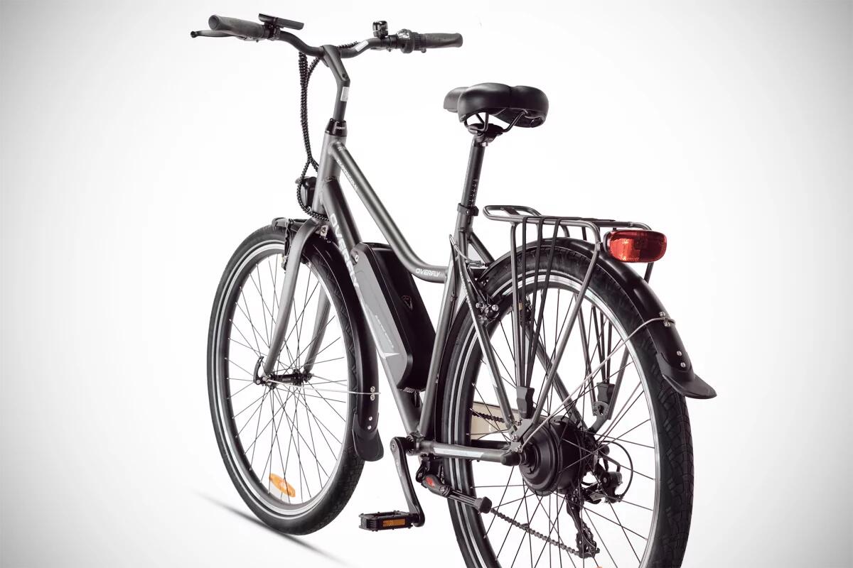 Rower Elektryczny Overfly Pioneer 9.6 Ah / 345 Wh  Zasięg 40-60 km 4/7