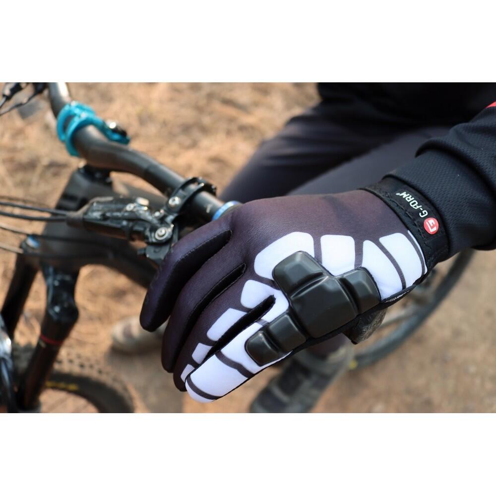 Gants De Paintball G-Form Bolle - Taille X-Large Noir Et Blanc - Neufs En Emballage